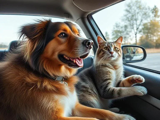 long drive dog and cat