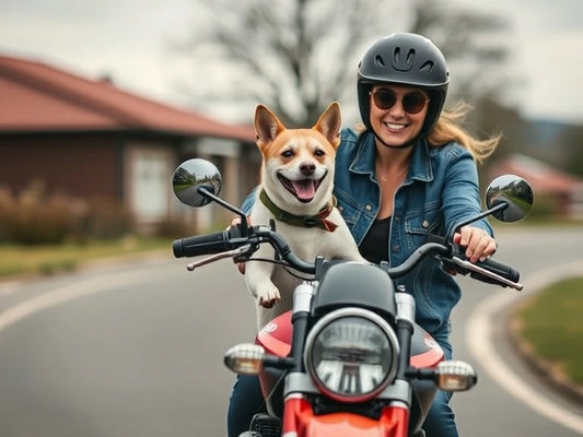 modify motorcycle to take dog riding