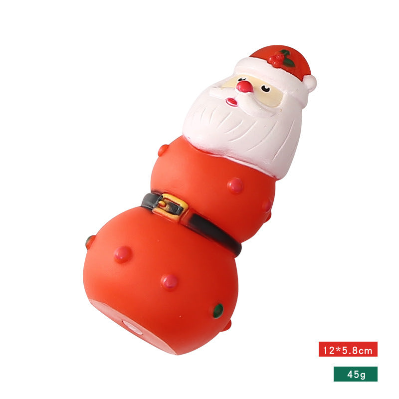 Christmas Dog Chew Toy - Squeaky, Durable, and Festive