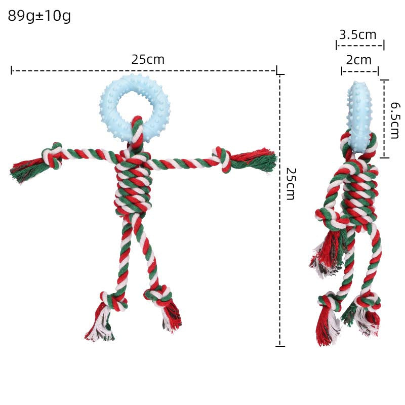 Christmas-Themed Dog & Cat Chew Toy