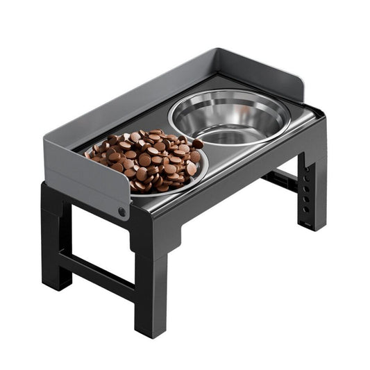 Elevated Bowl Upgrade Double Dog Bowl For Small and Medium Dogs