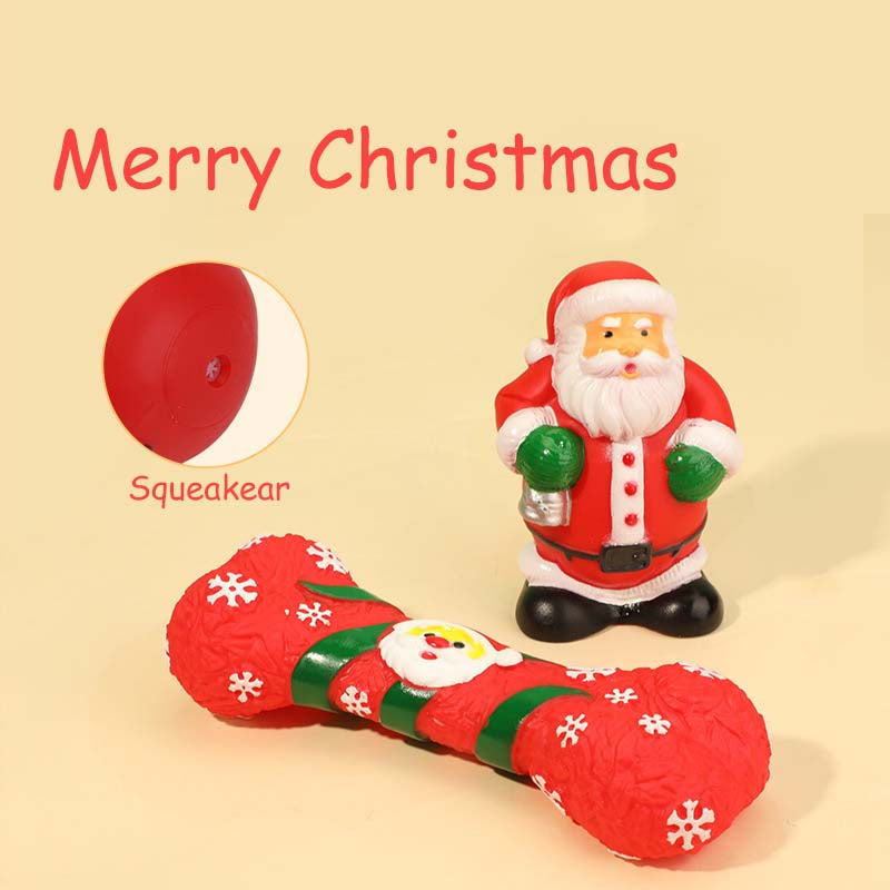 Christmas Dog Chew Toy Set