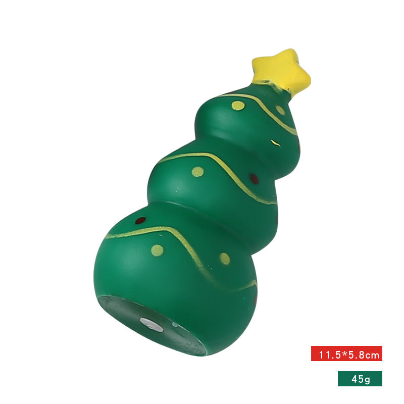 Christmas Dog Chew Toy - Squeaky, Durable, and Festive