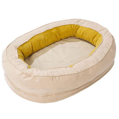 Cozy Washable Large Dog Bed-- Dreamland Oasis