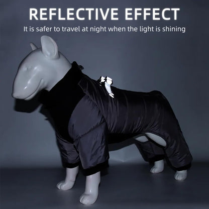 Winter Reflective Waterproof Dog Jacket