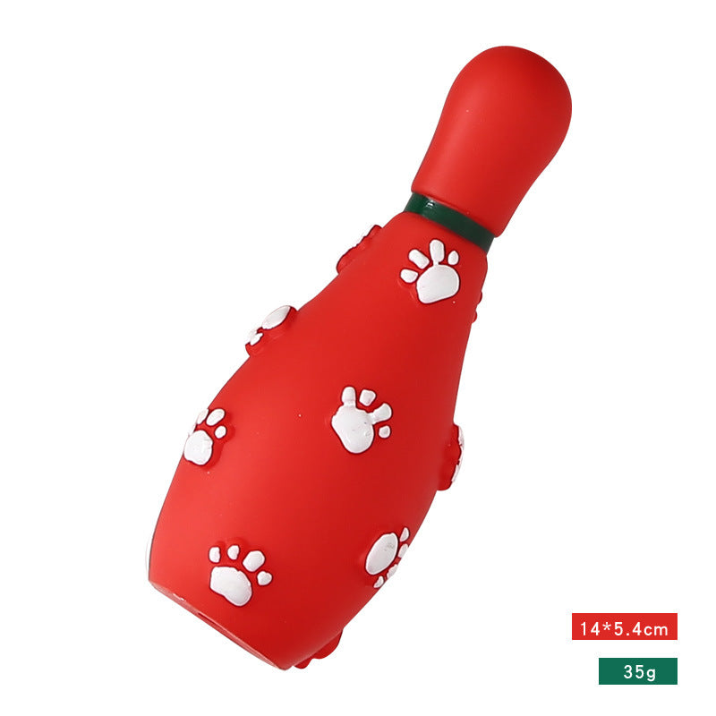 Christmas Dog Chew Toy - Squeaky, Durable, and Festive