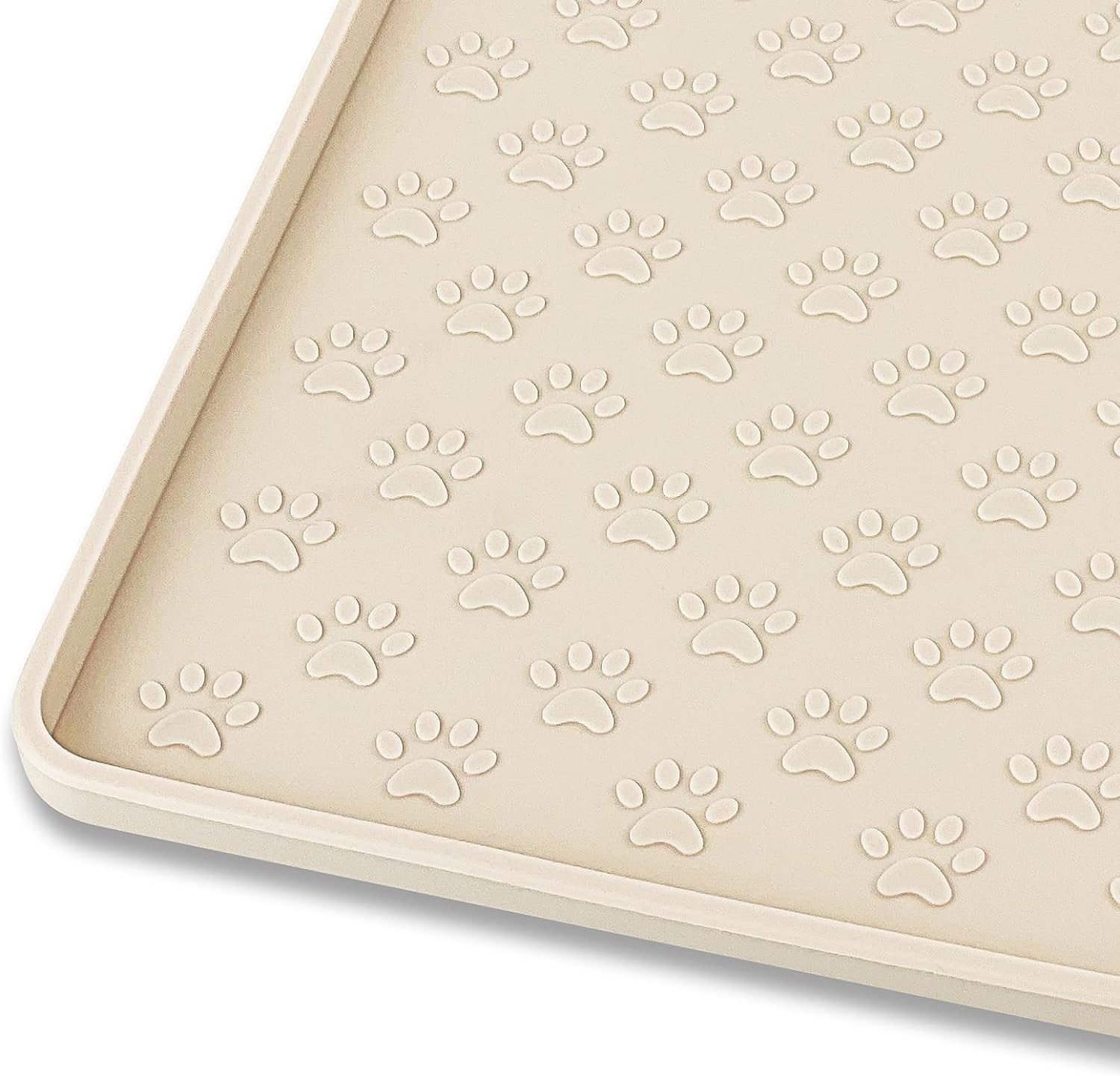 White Silicone Pet Mat