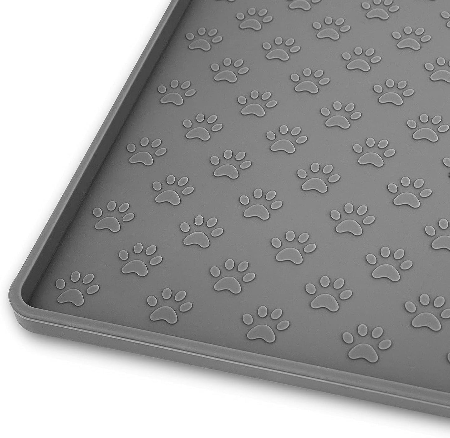 Black Silicone Pet Mat