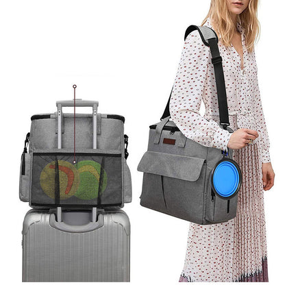 Dog Travel Bag Set