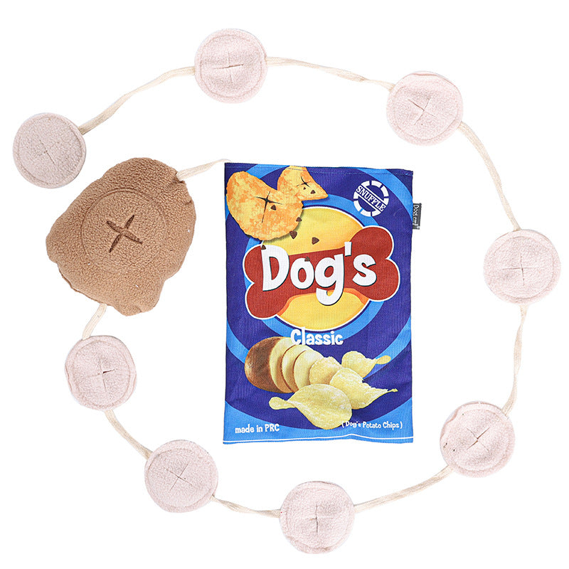 Interactive Dog Toys Potato Chips