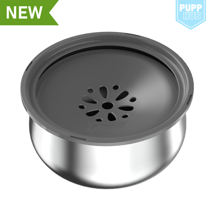 spill-proof water bowl for large dogs