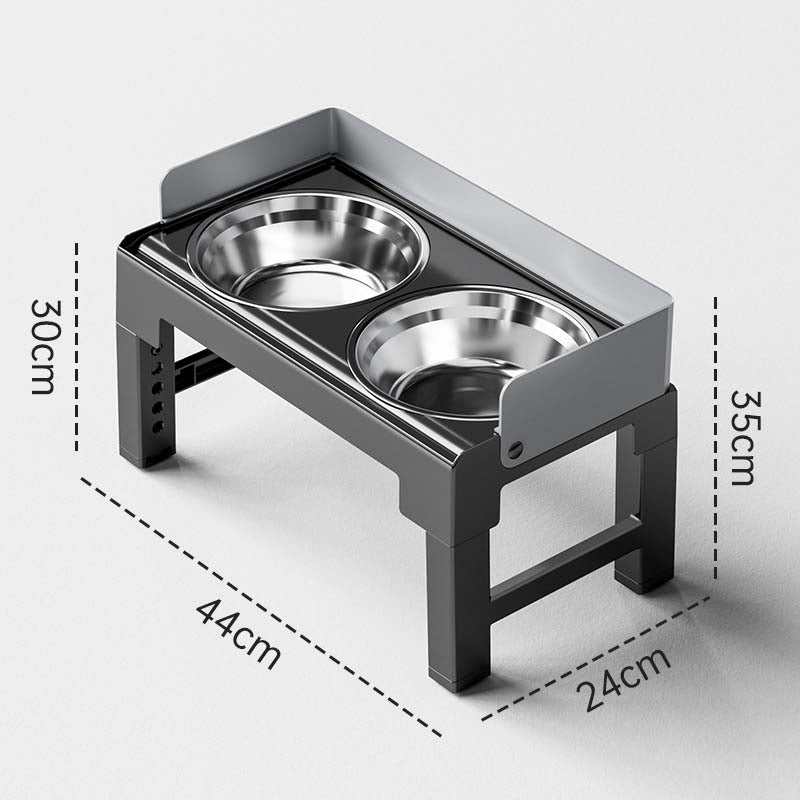 Elevated Bowl Upgrade Double Dog Bowl For Small and Medium Dogs