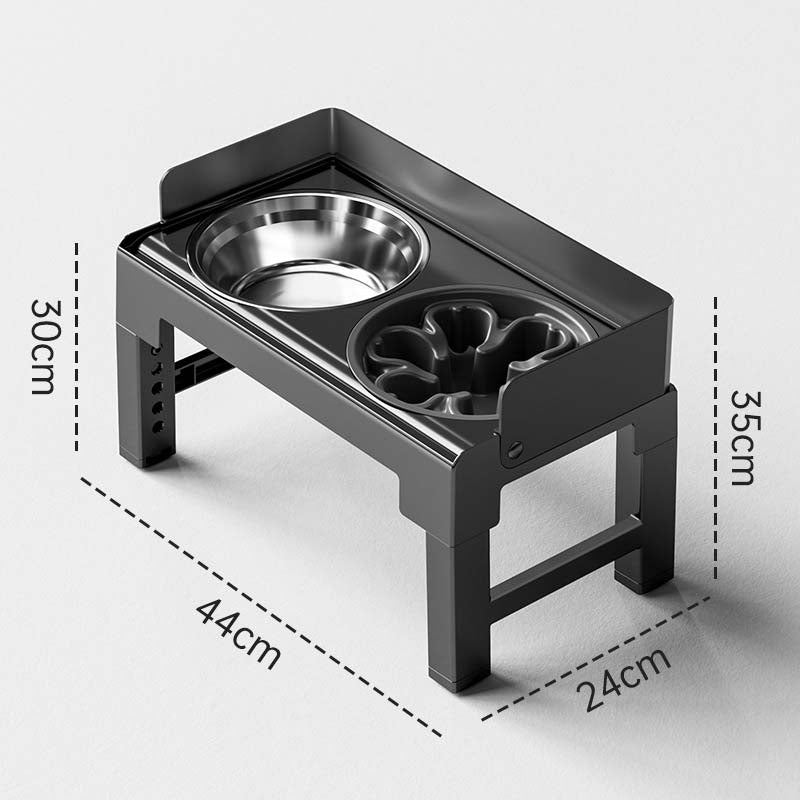 Elevated Bowl Upgrade Double Dog Bowl For Small and Medium Dogs