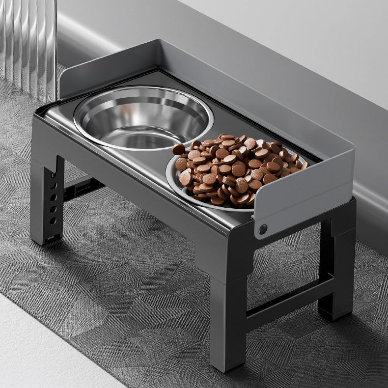 Elevated Bowl Upgrade Double Dog Bowl For Small and Medium Dogs