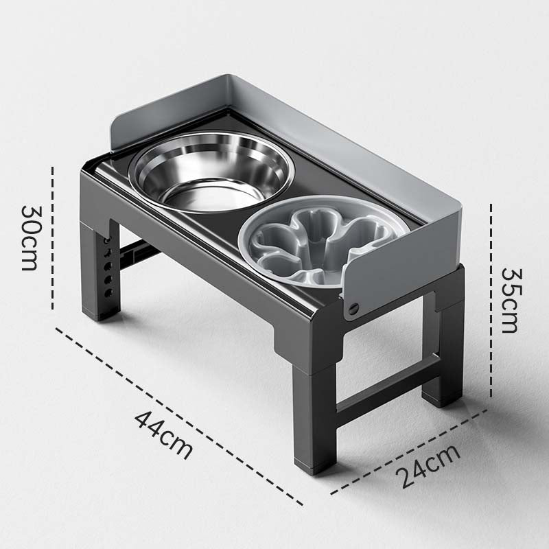 Elevated Bowl Upgrade Double Dog Bowl For Small and Medium Dogs