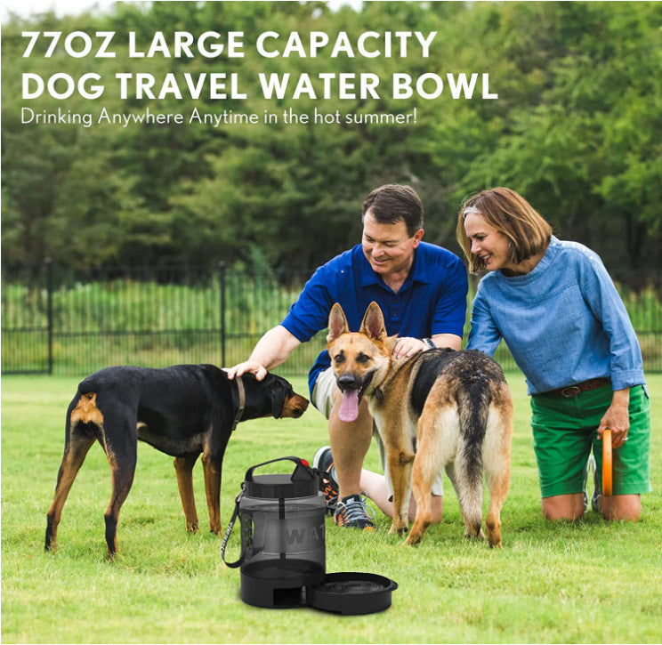 Large Capacity Pet Water Bottle For Hiking Travel  Camping