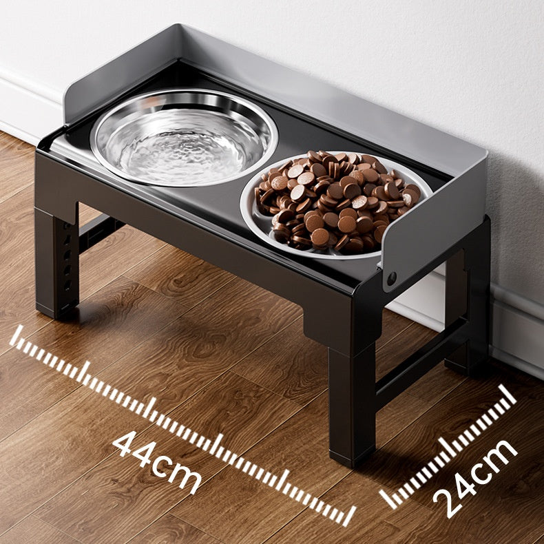 Elevated Bowl Upgrade Double Dog Bowl For Small and Medium Dogs