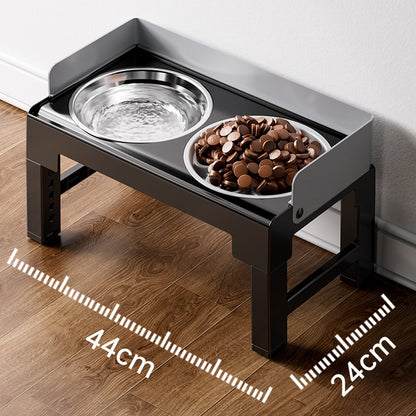 Elevated Bowl Upgrade Double Dog Bowl For Small and Medium Dogs