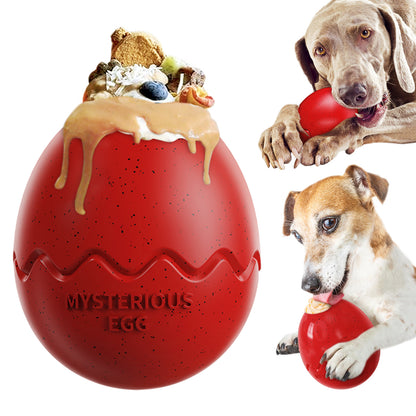 Dog Slow Feeder Toy Dinosaur Egg