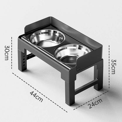 Elevated Bowl Upgrade Double Dog Bowl For Small and Medium Dogs