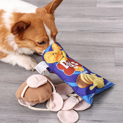 Interactive Dog Toys Potato Chips