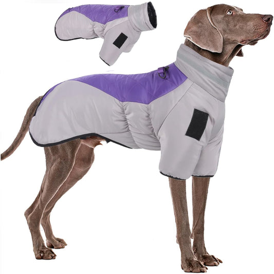 Reflective Jacket For Dogs Windproof & Waterproof